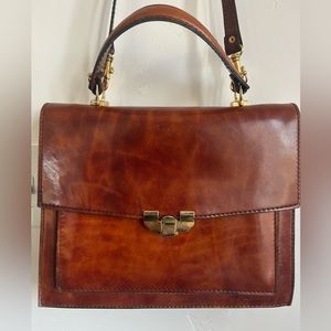 Vintage Mugnai Firenze Italian Leather Bag